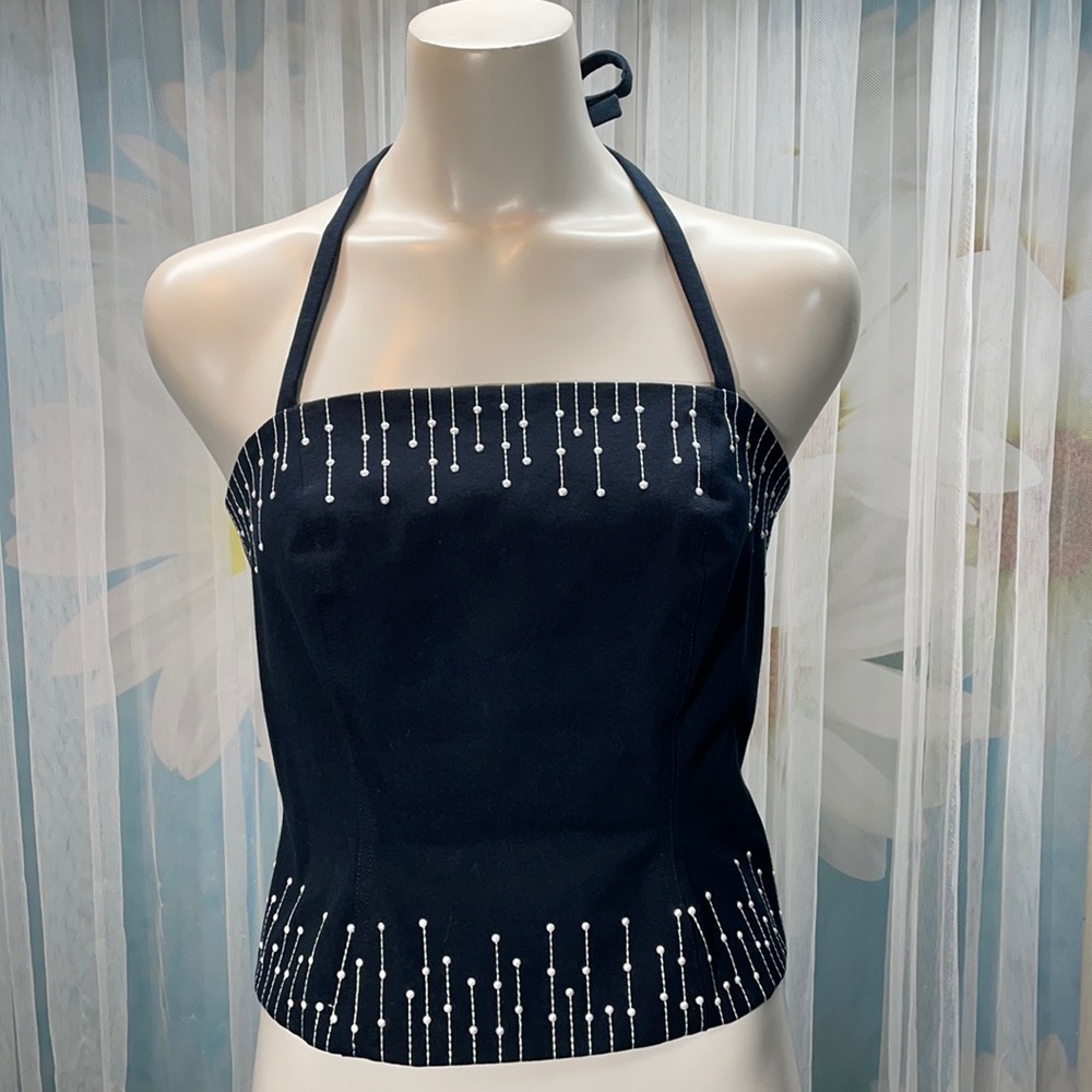 St. John Sport by Marie Gray Embellished Top